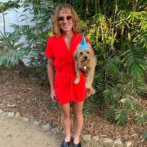 Amanda Uprichard Micki Romper XS